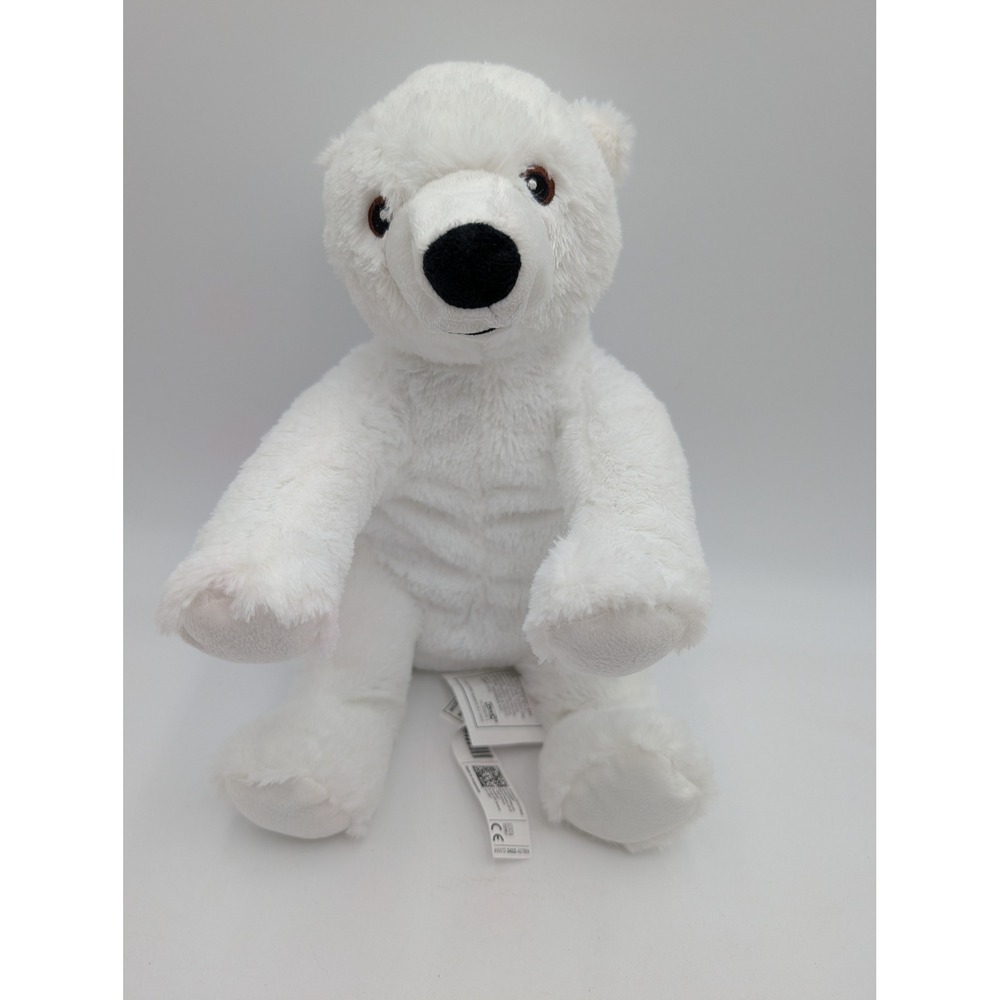 IKEA SNUTTIG Plush Polar Bear White 12 Inch Stuffed Animal 90578539